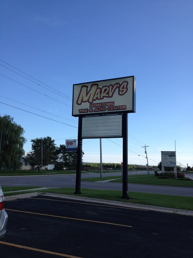 marvs hometown tire and auto service center green bay